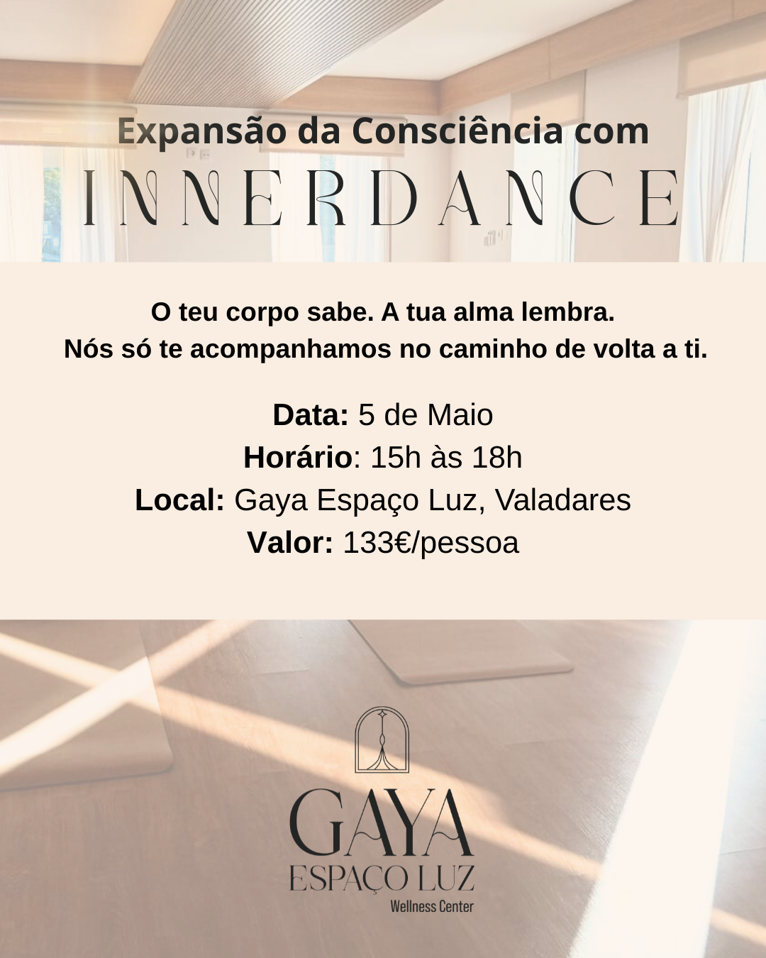 Expansion of Consciousness with Innerdance - May 5th