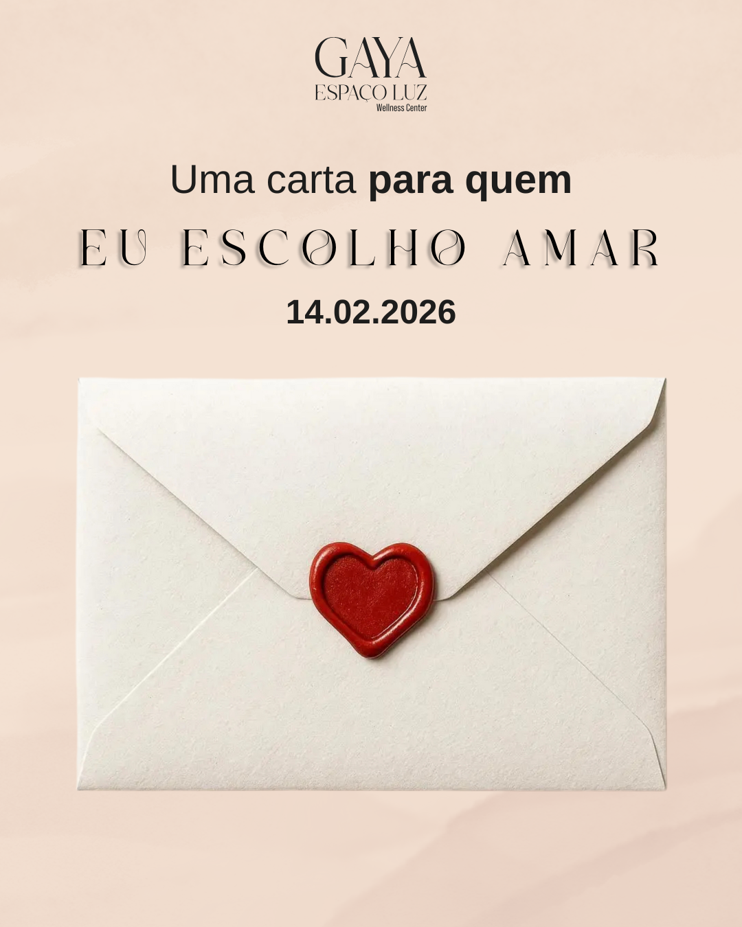 Eu volto a escolher-te (Workshop de casais) - 14 de Fevereiro 2026