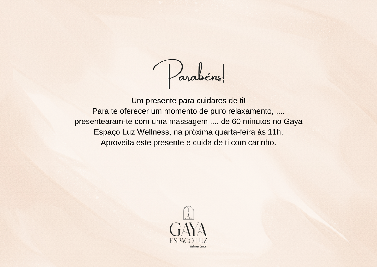Gaya Espaço Luz Gift Card