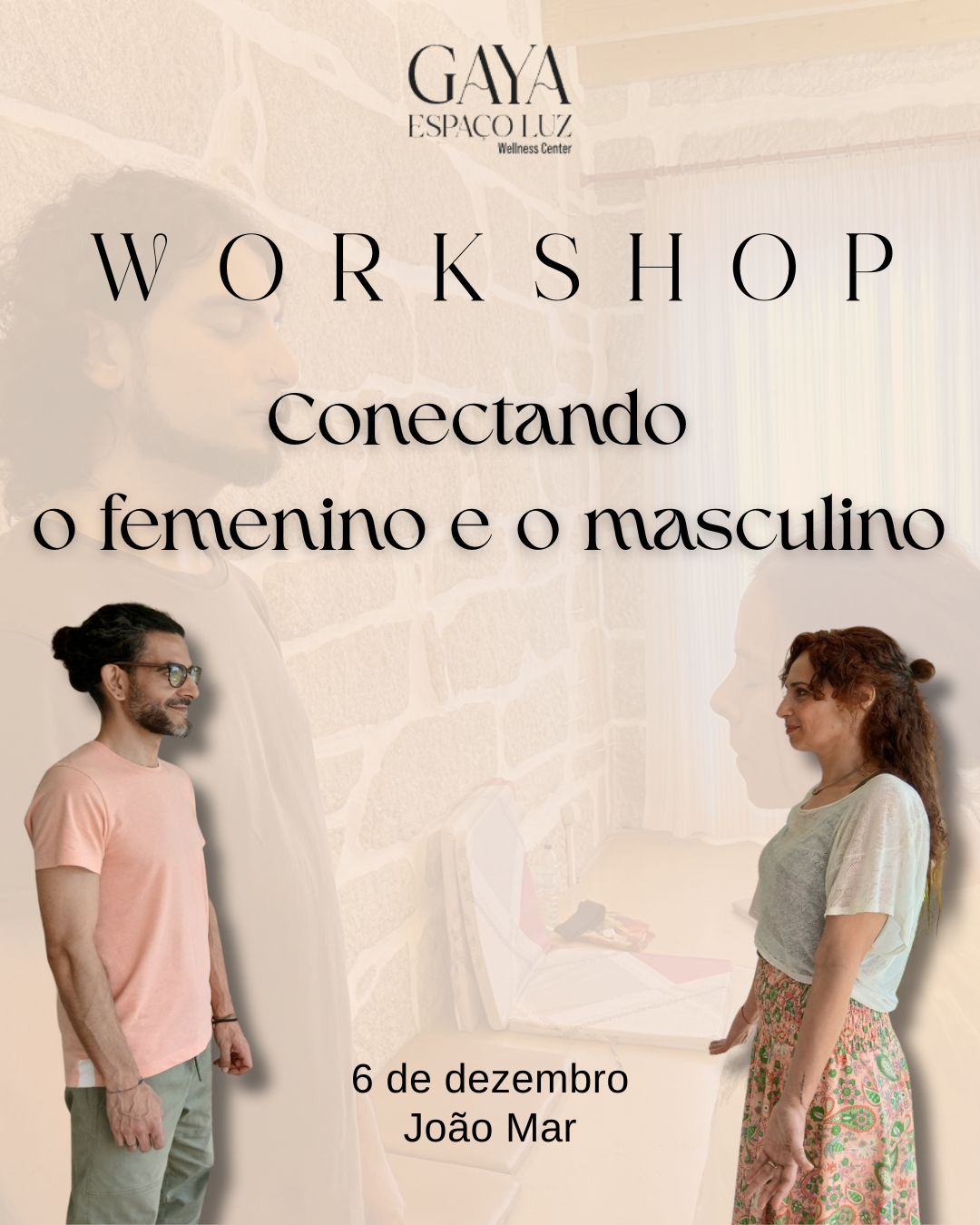 Conectando com o Feminino & Masculino - 6 de Dezembro