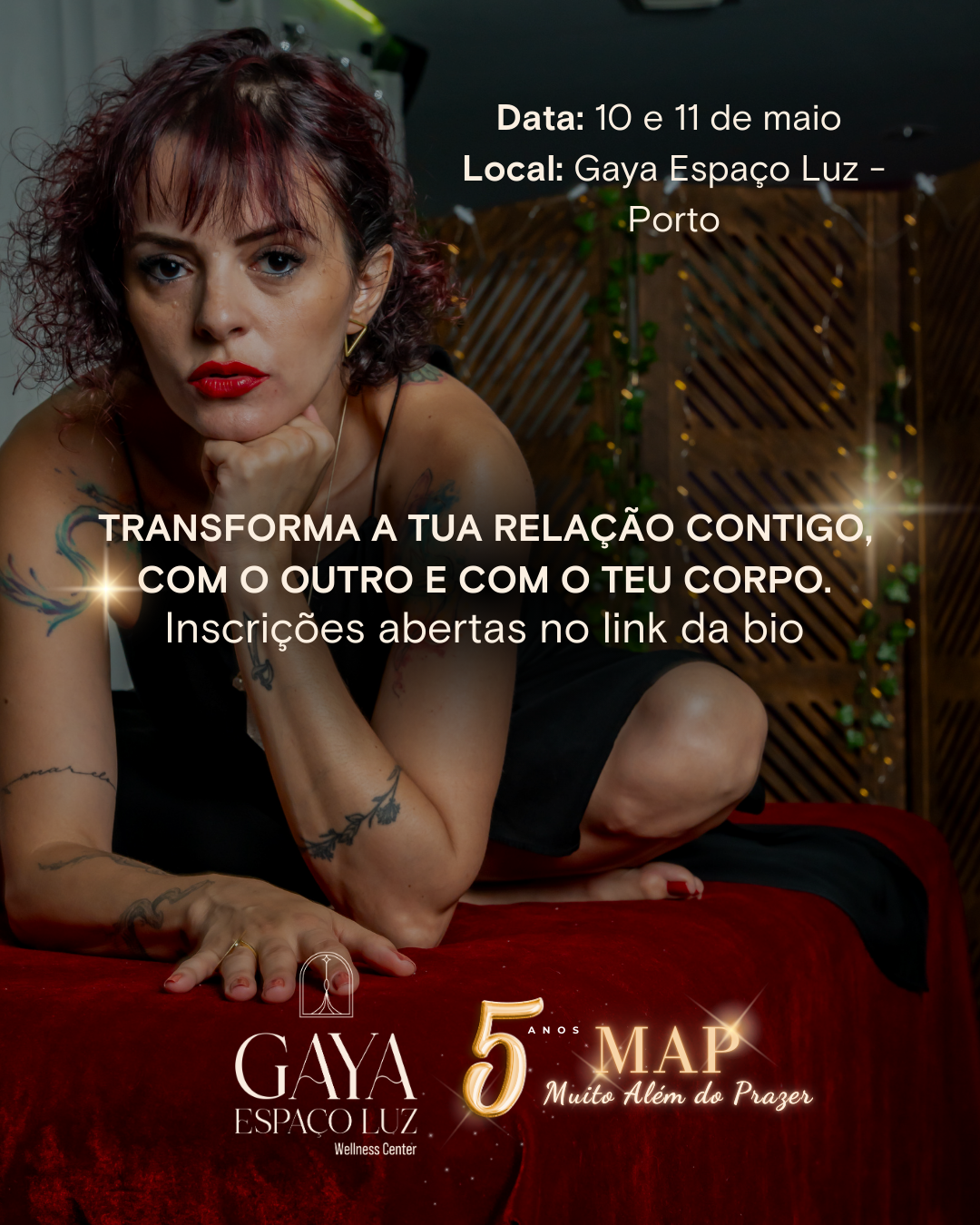 Curso MAP – Corpo, Sexualidade e Autoconhecimento - 10 e 11 de Maio