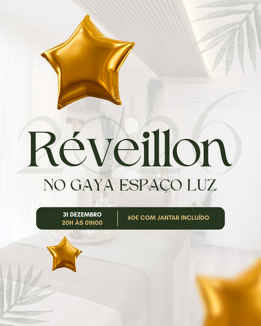 Passagem de ano no Gaya Espaço Luz 💫